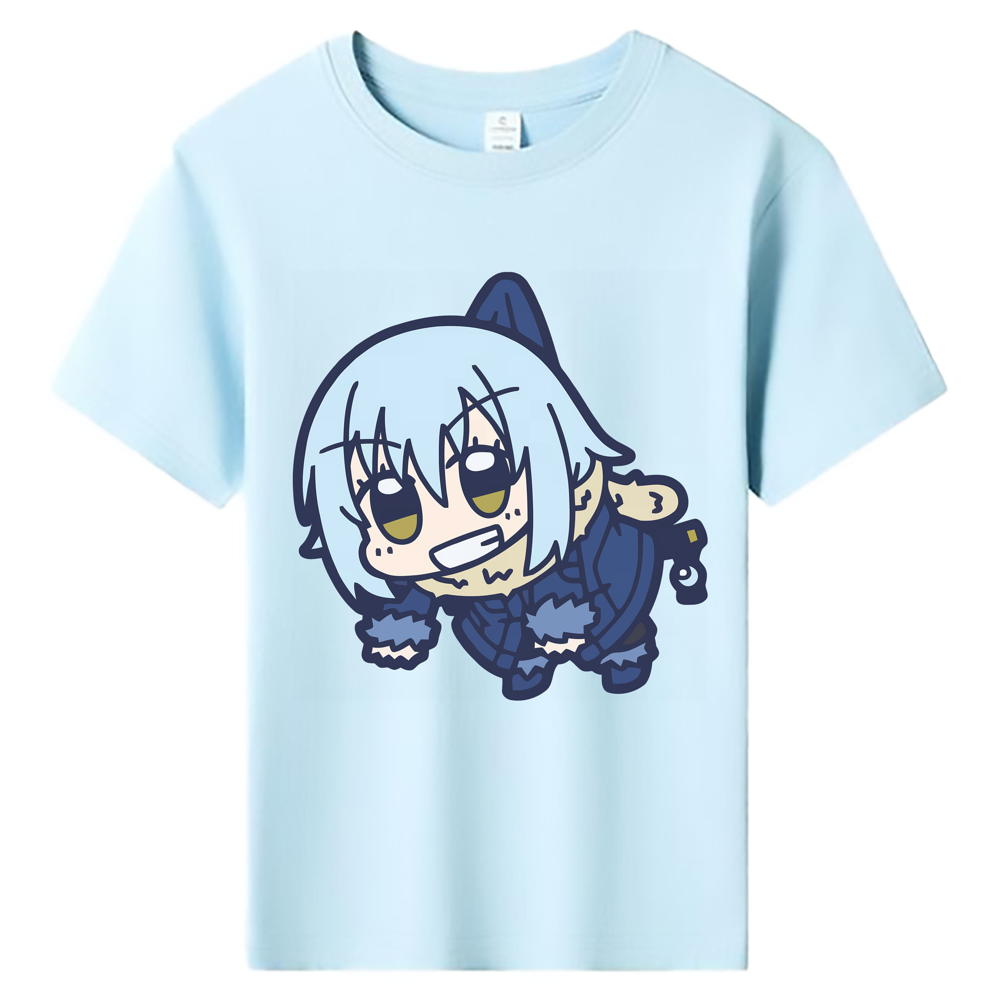（画像用） 転スラ Regarding Reincarnated to Slime 綿100％キッズTシャツ（フロントプリント）